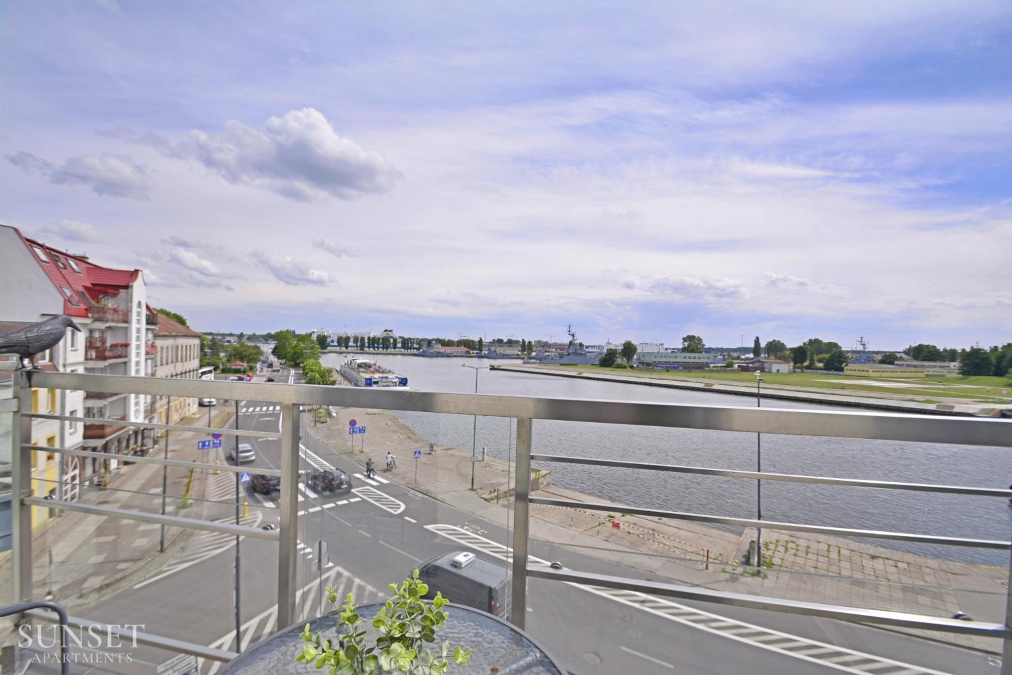 Sunset Apartments - Villa Concha - Parking - Widok Na Port! Swinoujscie Kültér fotó