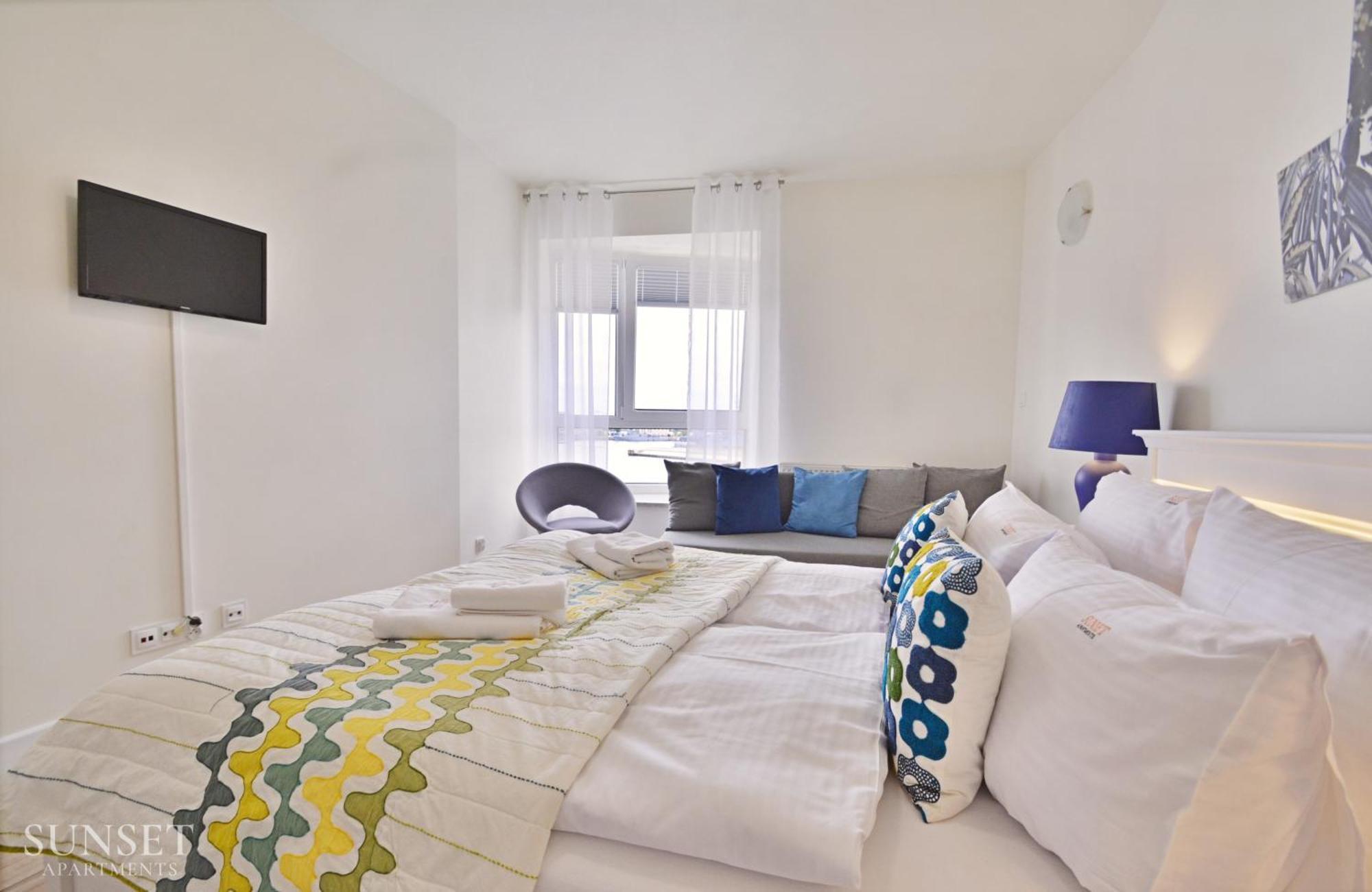 Sunset Apartments - Villa Concha - Parking - Widok Na Port! Swinoujscie Kültér fotó